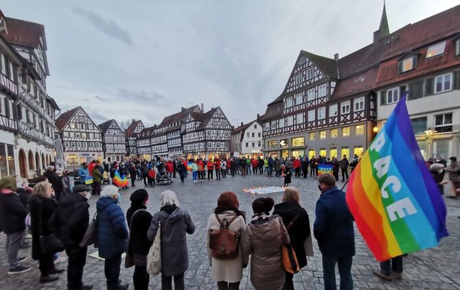 Friedensmahnwache Schorndorf