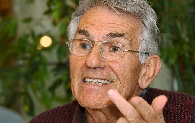 Helmut Palmer  - Portrait    in Grunbach am 13-11-2003