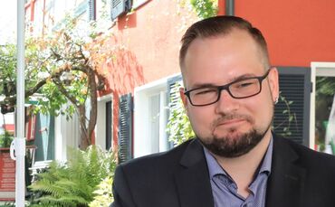 Schorndorf:  Sommergespräch mit der AfD-Fraktion  Lar Haise (rechts) und noch ein anderer