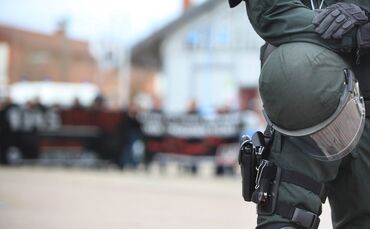 Nazis Demontrieren in Winnenden