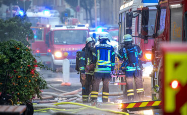 Gebäudebrand, Marktstr., Winnenden, 17.08.2023.