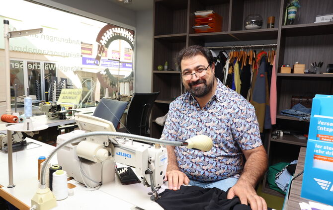 City-Änderungsschneiderei