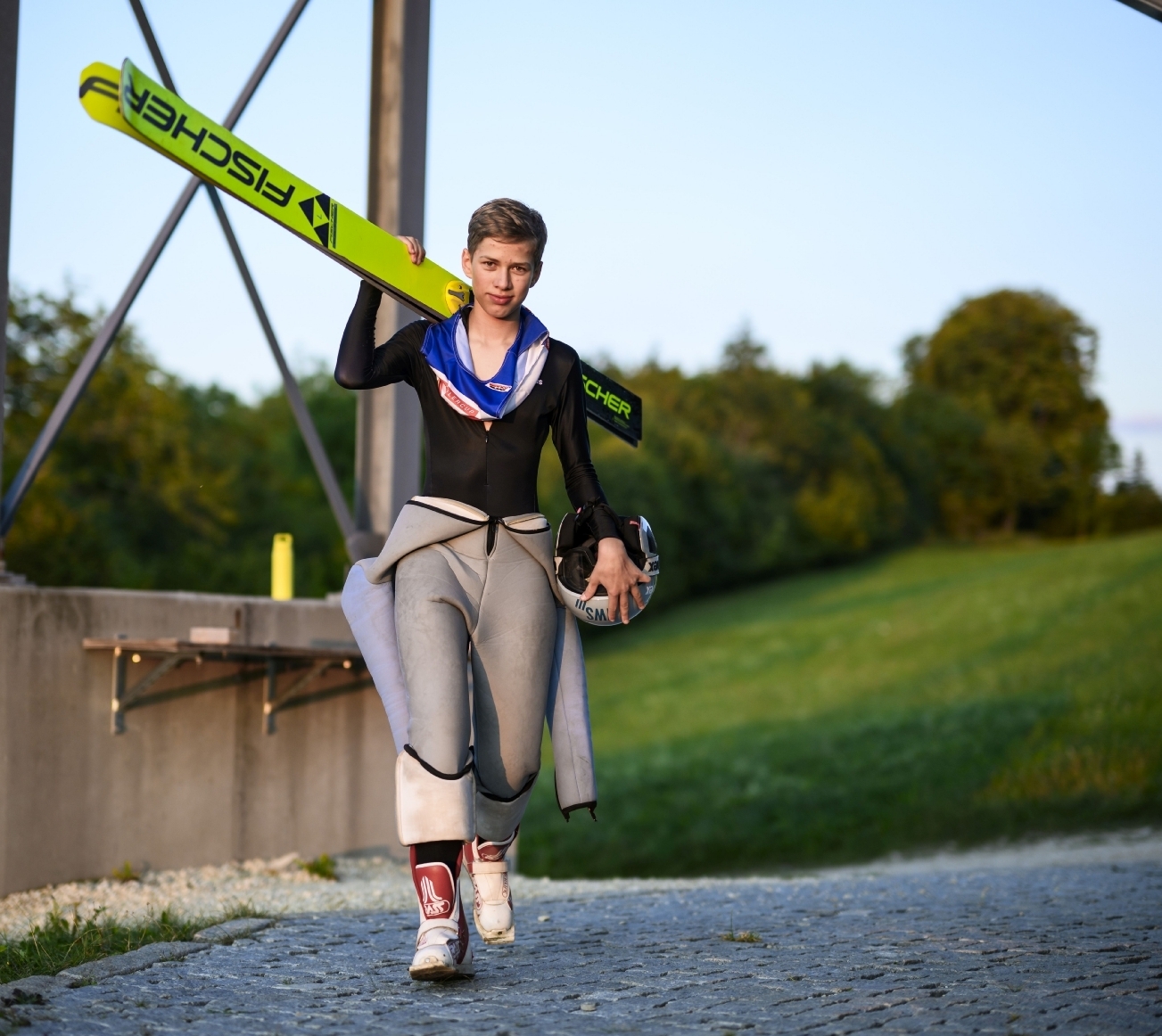 Sehen Die Skispringer Die Grüne Linie Skispringer Arne Holz (14) aus Waiblingen: So läuft ein Training in