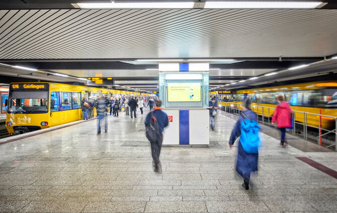 Symbolbild Stadtbahn Stuttgart