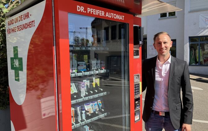 Apomat Apothekenautomat Pfeifer Automat