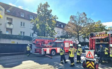Die Feuerwehr wurde zu einem Einsatz nach Fellbach gerufen.