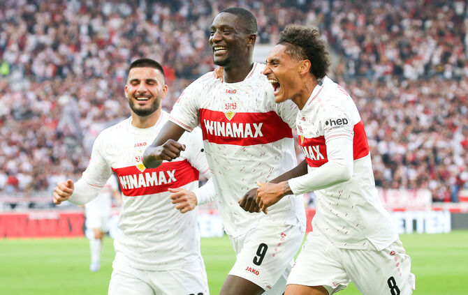 Fußball VfB Stuttgart vs. VfL Wolfsburg