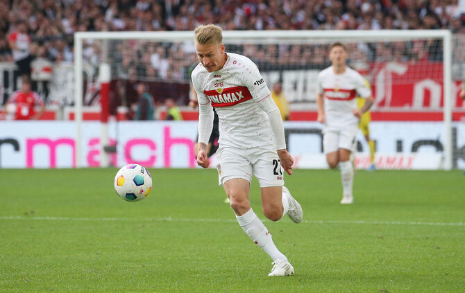 Fußball VfB Stuttgart vs. VfL Wolfsburg
