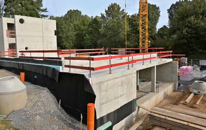 Baustelle Schorndorfer Straße