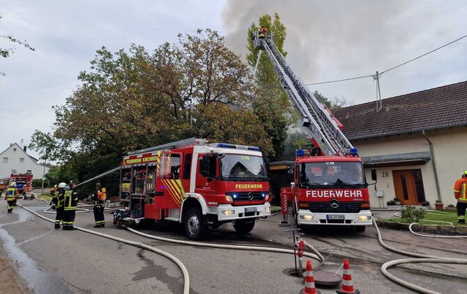Brand Kirchberg an der Murr