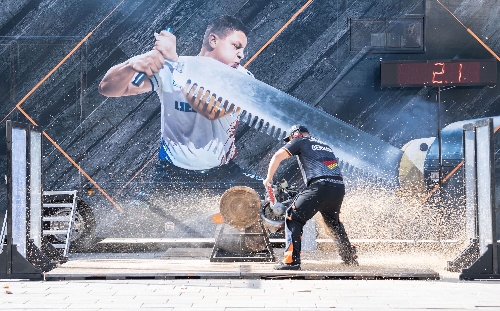 Porsche Arena Timbersports
