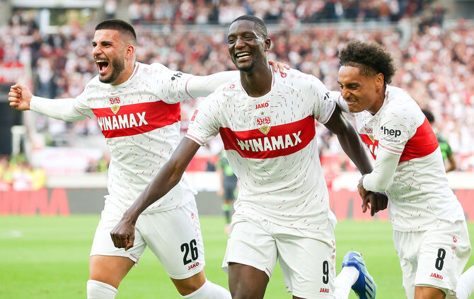 Fußball VfB Stuttgart vs. VfL Wolfsburg
