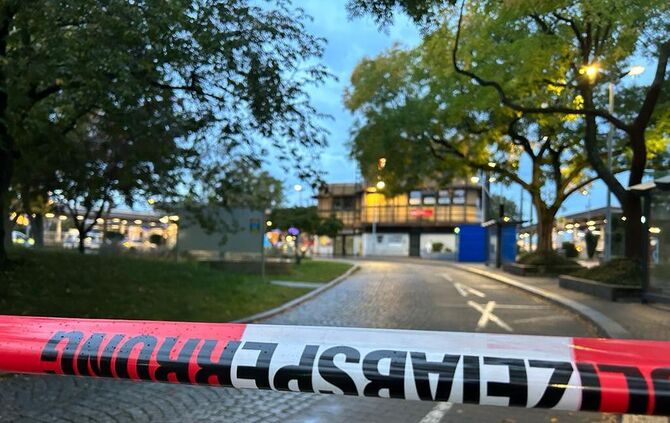 Polizei-Einsatz Bahnhof Waiblingen