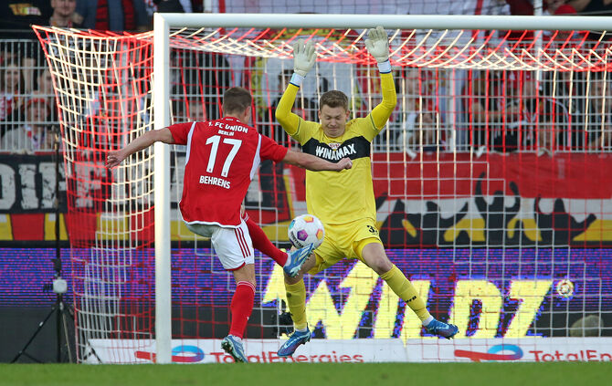 Fußball Union Berlin vs. VfB Stuttgart