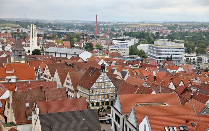 Winnenden von oben