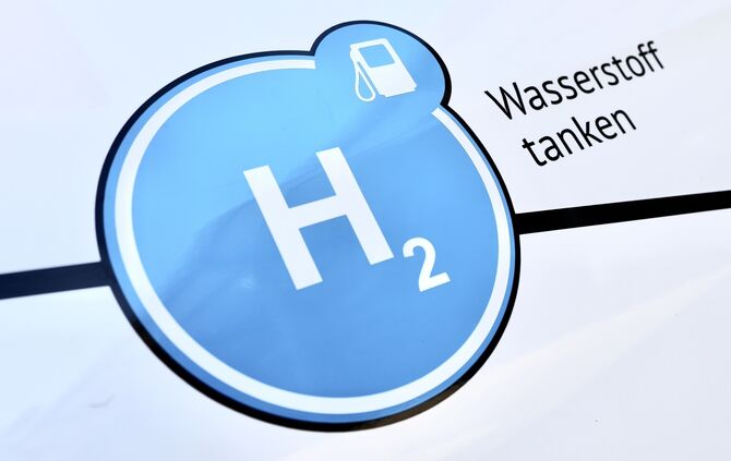 Wasserstoff kehrmaschine