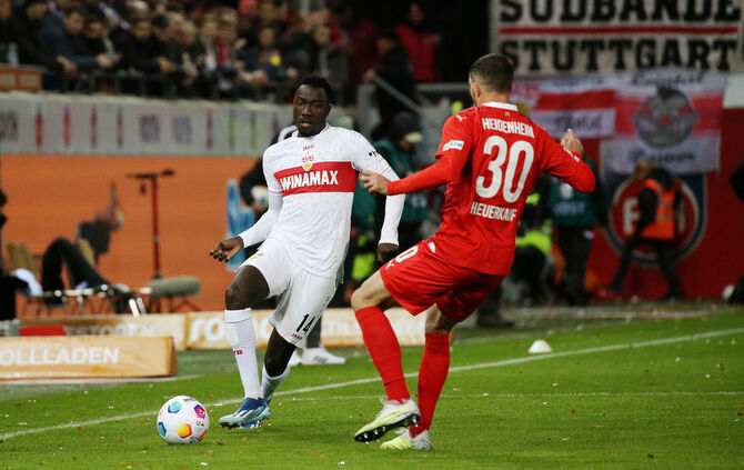 Fußball Bundesliga 1. FC Heidenheim vs. VfB Stuttgart