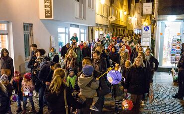 Laternenlauf + Sandmännchen, Winnenden, 09.11.2018.
