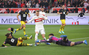 Fußball Bundesliga  VfB Stuttgart vs.  Borussia Dortmund