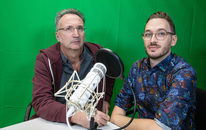 Alexander Roth Peter Schwarz Podcast Bewegungsmelder
