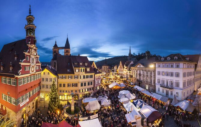 Weihnachtsmarkt Mittelaltermarkt Esslingen Pressefoto