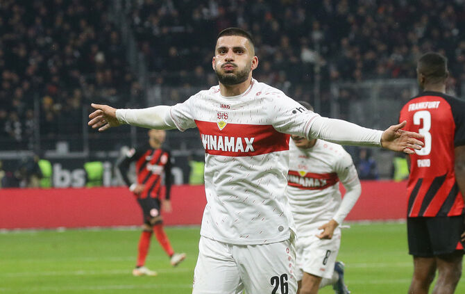 Fußball  Eintracht Frankfurt  vs. VfB Stuttgart