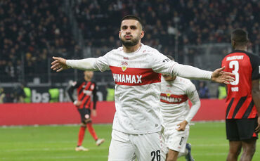 Fußball Eintracht Frankfurt vs. VfB Stuttgart
