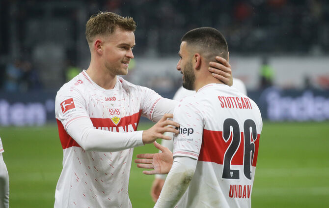 Fußball  Eintracht Frankfurt  vs. VfB Stuttgart