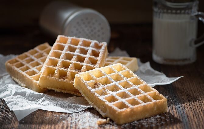 Waffeln Symbolfoto