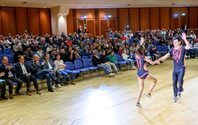 Tim Oliver Geßwein mit Alisa Kallenberger beim Rock''n''Roll