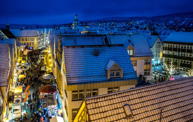 Winnender Weihnachtsmarkt, 02.12.2023.