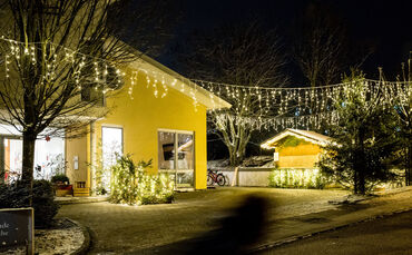 Weihnachtsgarten der Matthäus-Gemeinde Schwaikheim, 02.12.2023.