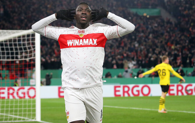 Fußball DFB-Pokal VfB Stuttgart vs. Borussia Dortmund