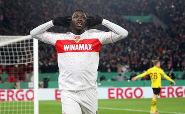 Fußball DFB-Pokal VfB Stuttgart vs. Borussia Dortmund