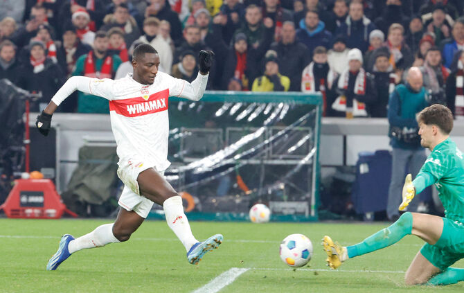 Fußball DFB-Pokal VfB Stuttgart vs. Borussia Dortmund