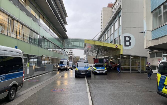 Bewaffnete Person im Marienhospital? Fieberhafte Suche läuft