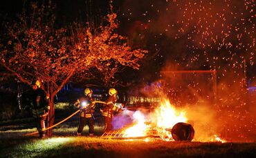Feuerwehreinsatz: Grillfeuer nicht richtig abgelöscht_0