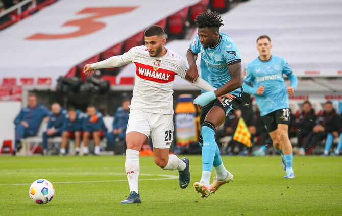 Fußball   VfB Stuttgart  vs. Bayer 04 Leverkusen