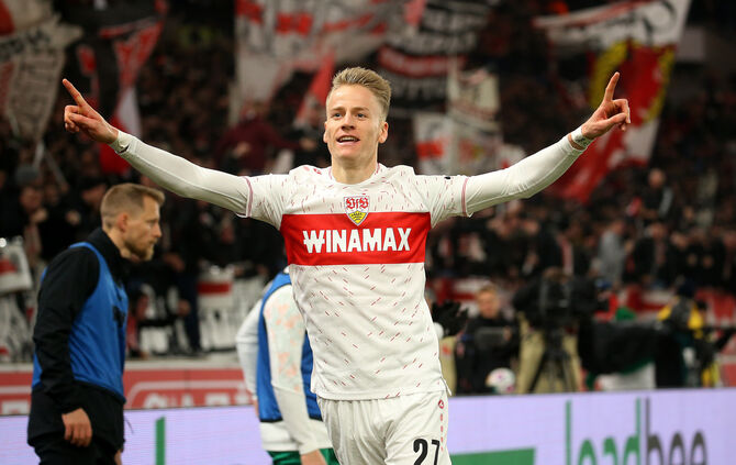 Fußball VfB Stuttgart vs. FC Augsburg