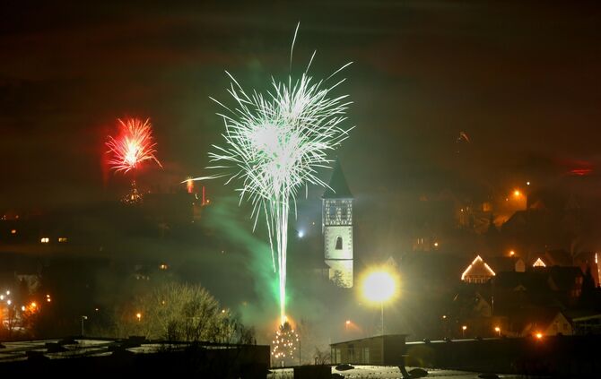Silvester Feuerwerk