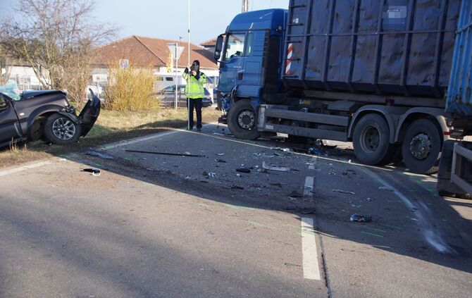 Unfall Mainhardt 22.01._2