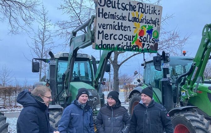 Bauernprotest Fellbach Mercosur