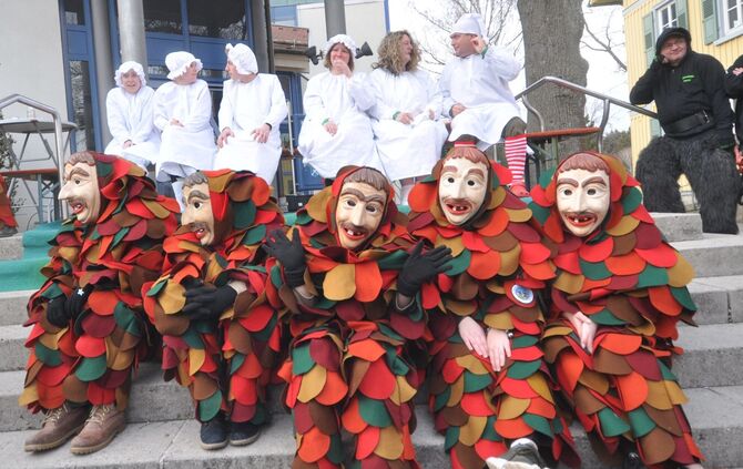 Althütte Narrensprung Narren Umzug Fasching_0