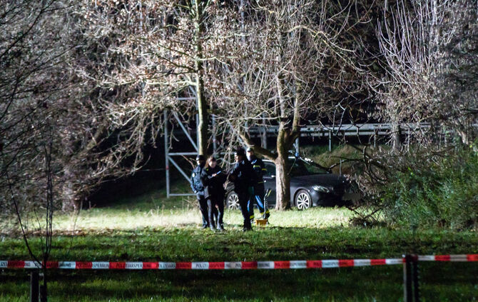 Fund von Leichenteilen, Kanalstr., Remshalden-Grunbach, 03.01.2020.