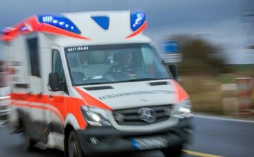 Rettungswagen im Einsatz