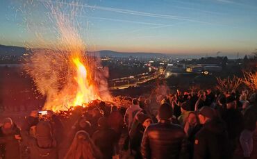 Mahnfeuer Großheppach 14.01.
