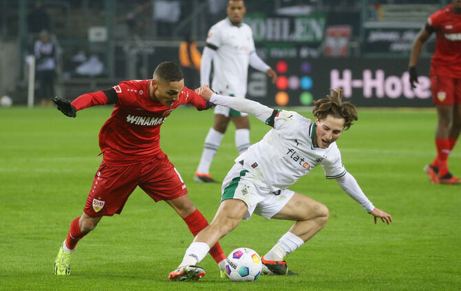 Fußball  Borussia Mönchengladbach vs. VfB Stuttgart