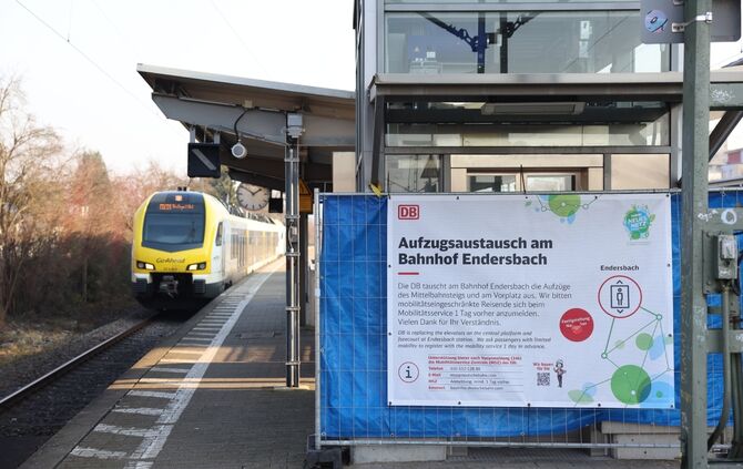 Aufzug Endersbach