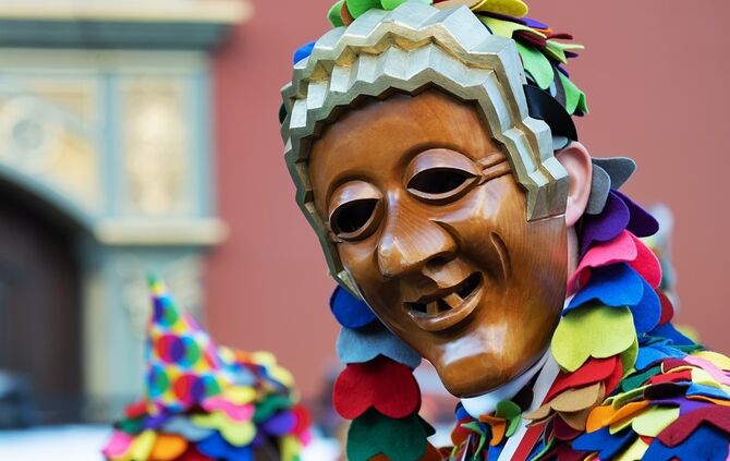 Fasnet Fasching Symbolbild
