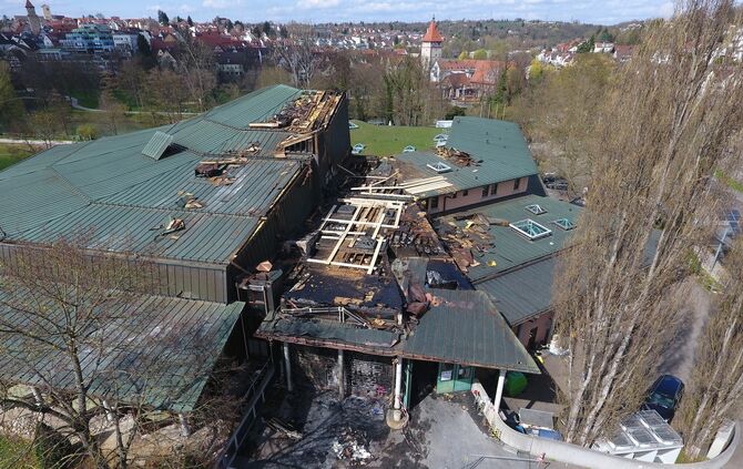 Brand Bürgerzentrum